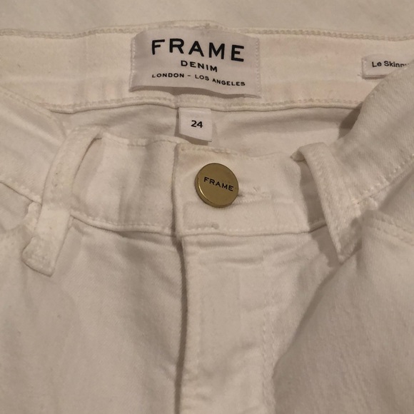 FRAME white jeans - Picture 8 of 8